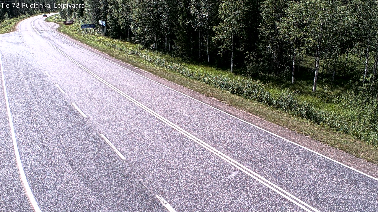 Kelikamerat Kuva Tie 78 Puolanka, Leipivaara, Puolanka, Kainuu
