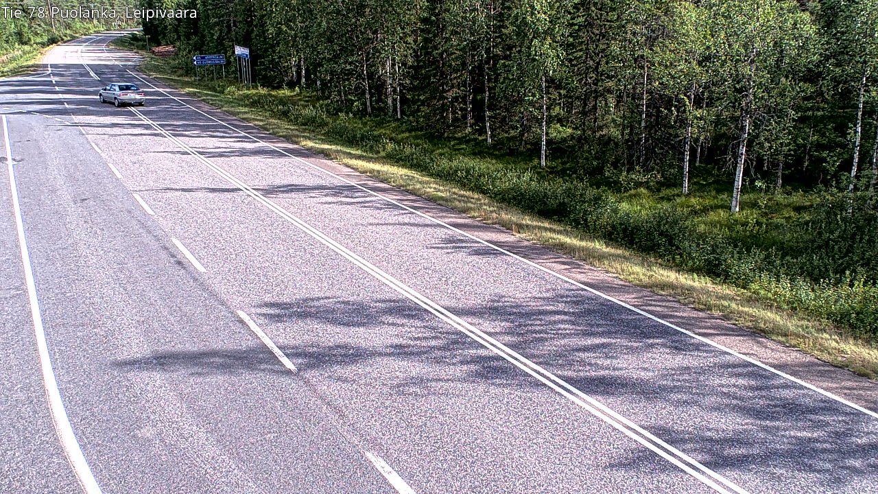 Kelikamerat Kuva Tie 78 Puolanka, Leipivaara, Puolanka, Kainuu