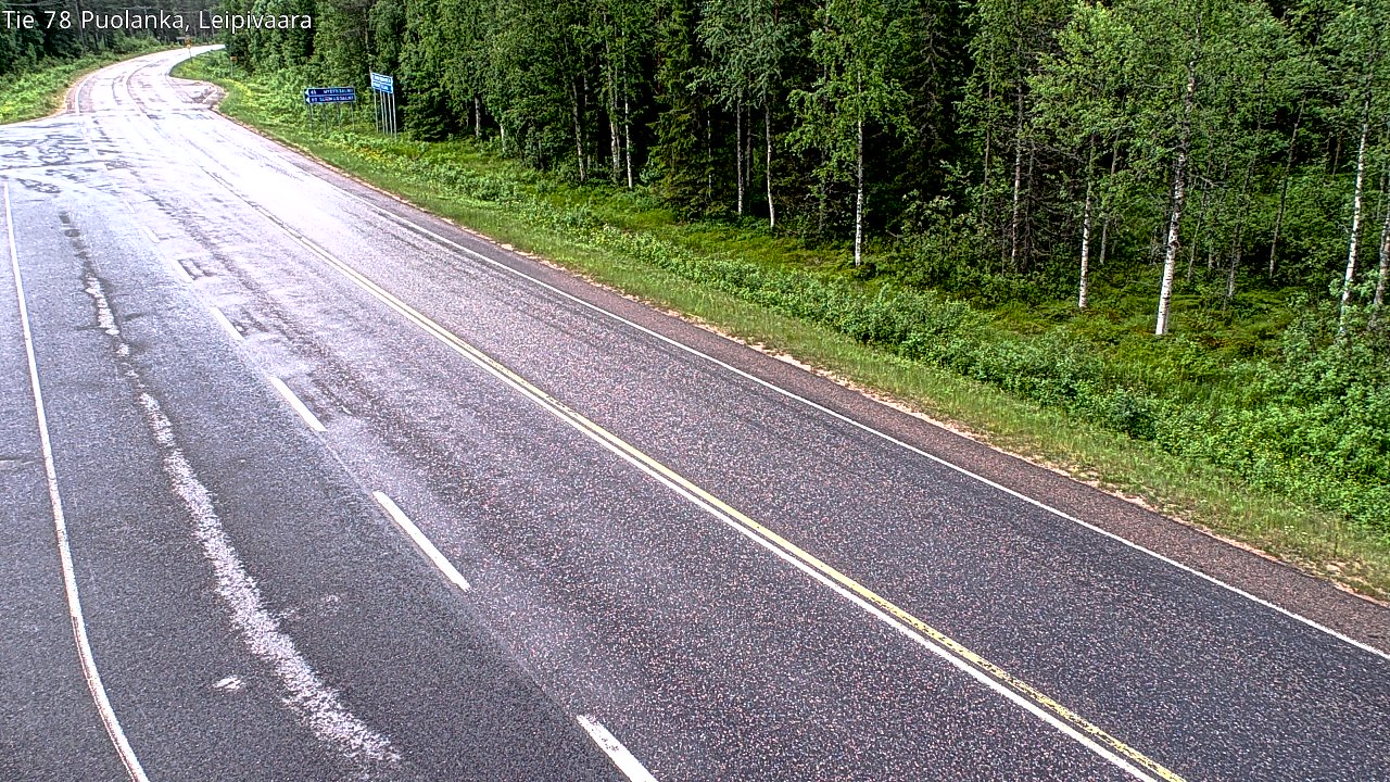 Kelikamerat Kuva Tie 78 Puolanka, Leipivaara, Puolanka, Kainuu