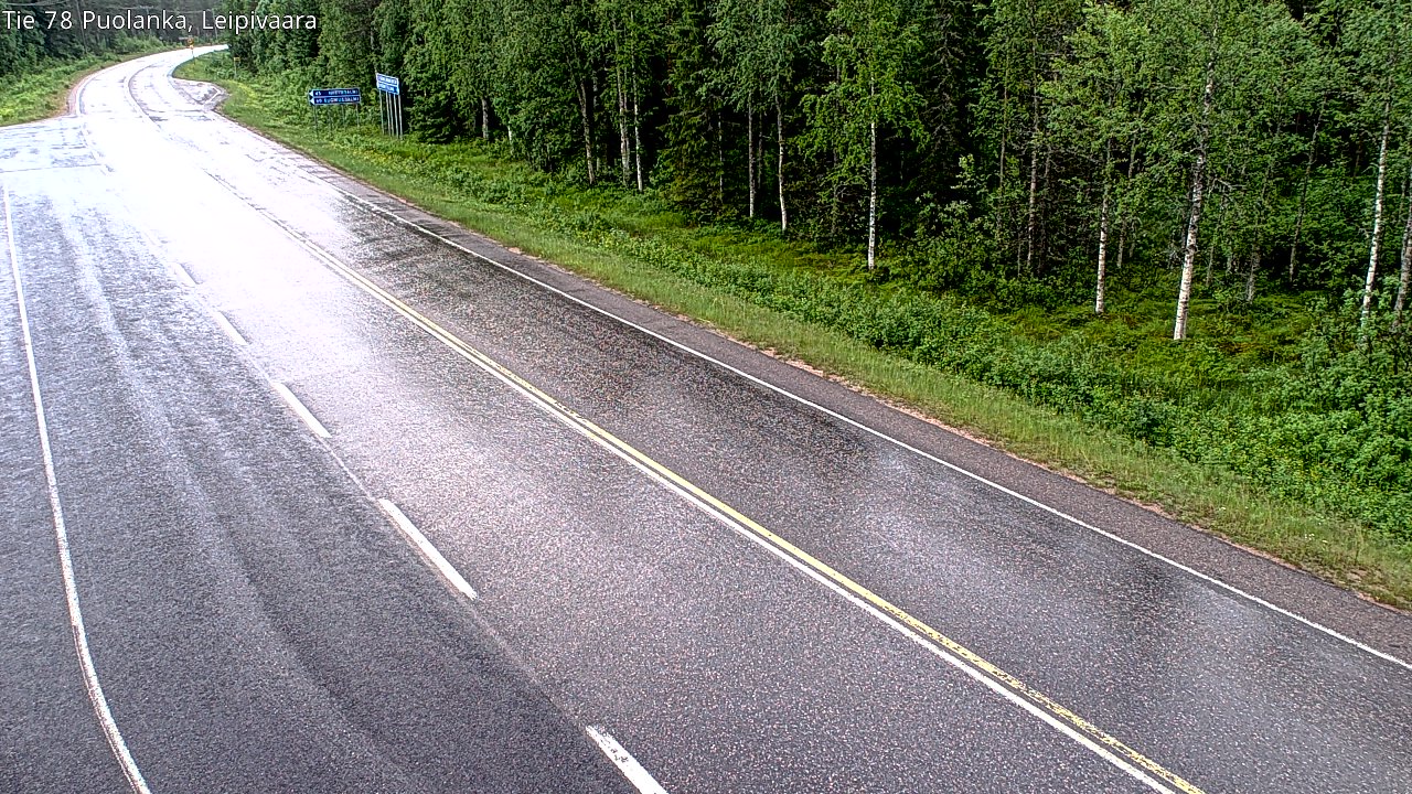 Kelikamerat Kuva Tie 78 Puolanka, Leipivaara, Puolanka, Kainuu