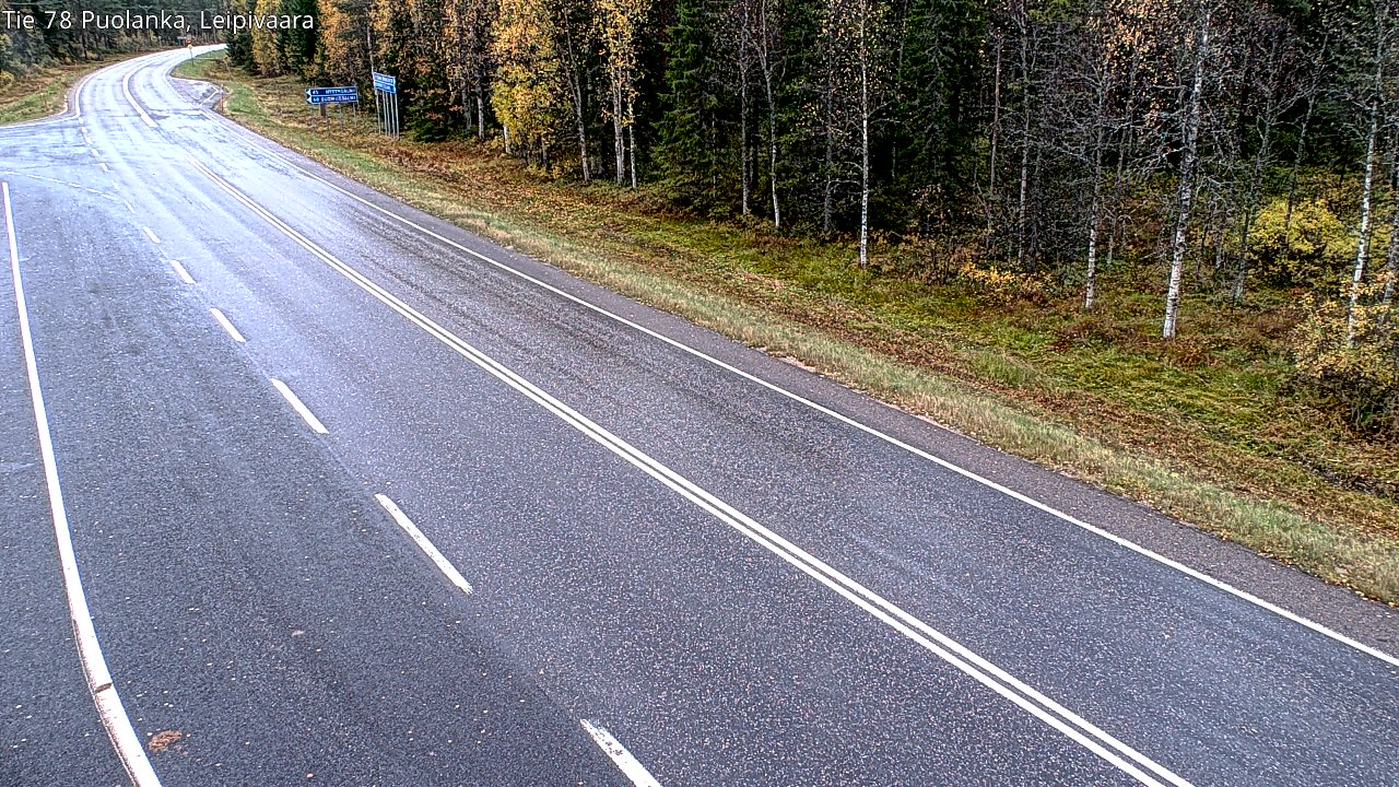 Kelikamerat Kuva Tie 78 Puolanka, Leipivaara, Puolanka, Kainuu