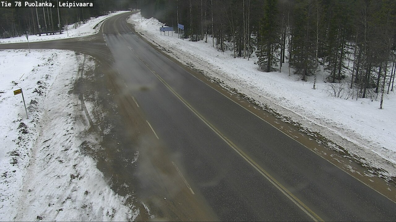 Kelikamerat Kuva Tie 78 Puolanka, Leipivaara, Puolanka, Kainuu