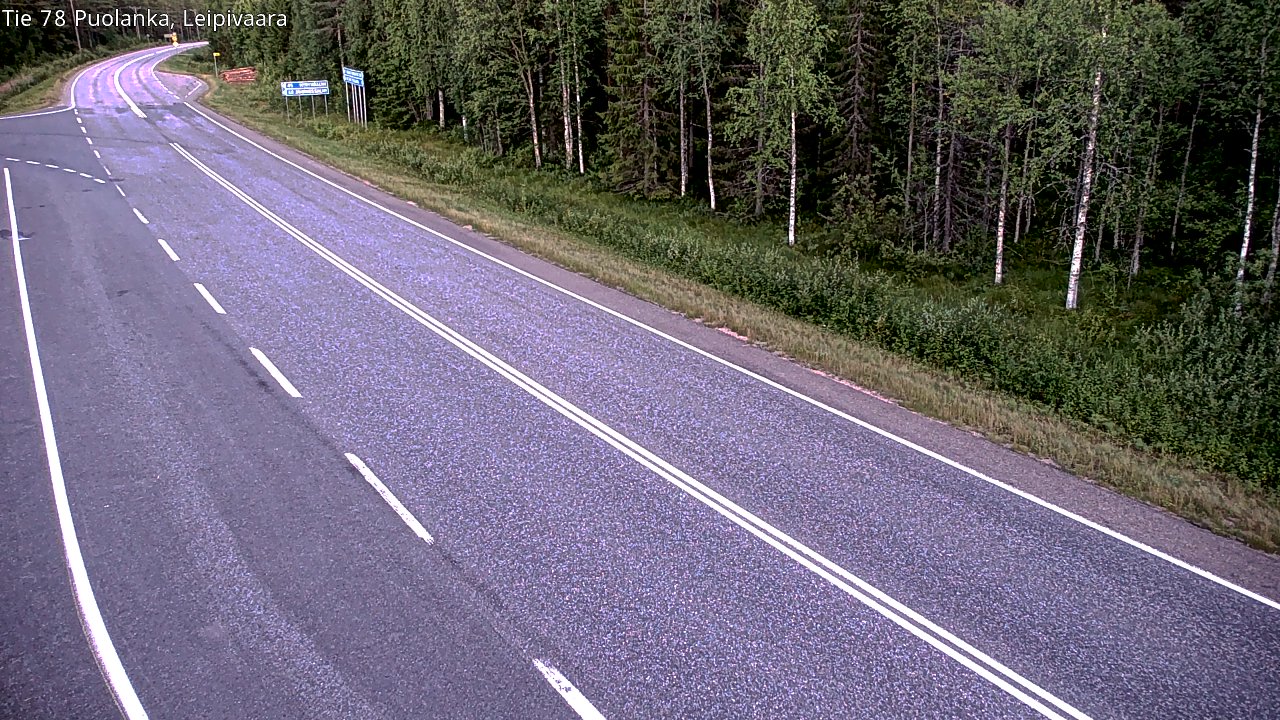 Kelikamerat Kuva Tie 78 Puolanka, Leipivaara, Puolanka, Kainuu