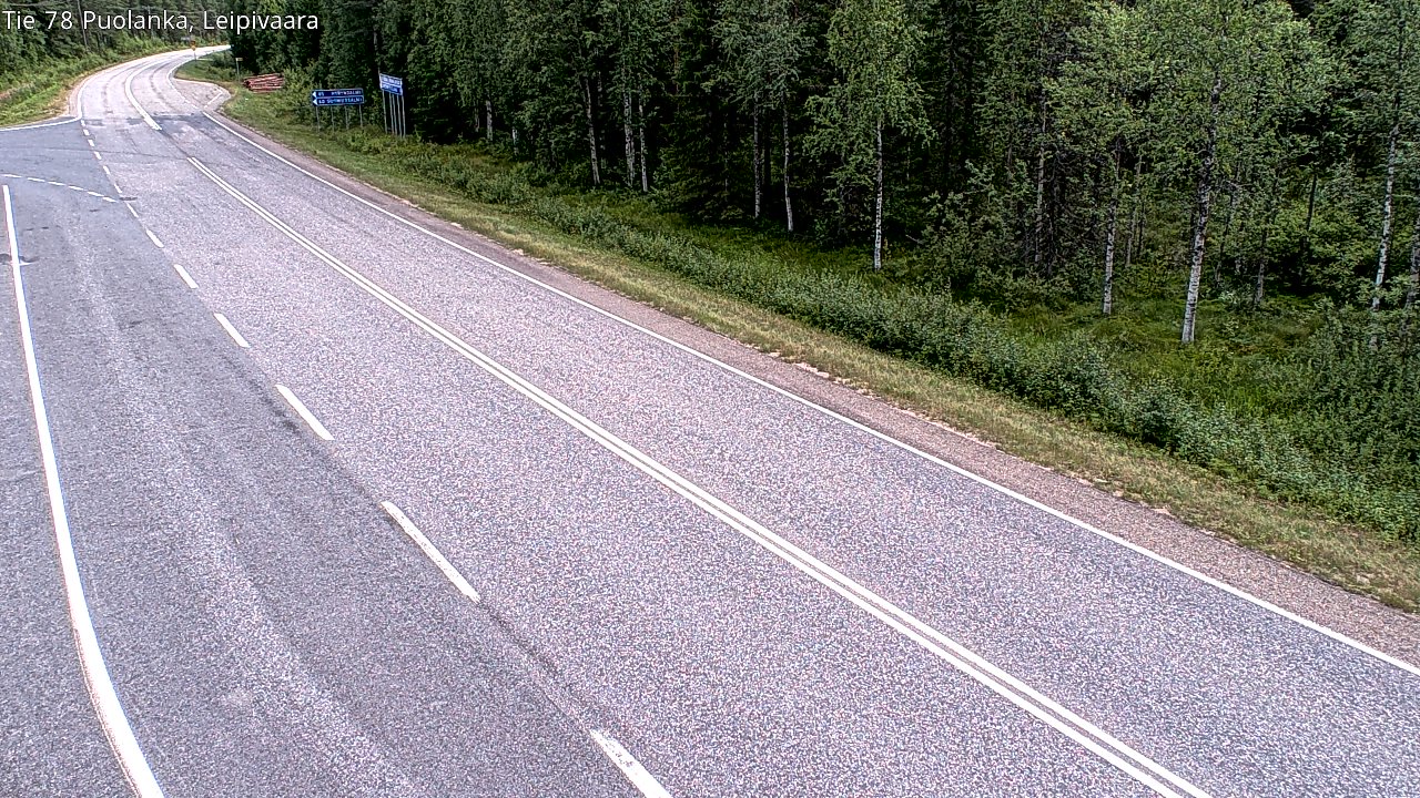 Kelikamerat Kuva Tie 78 Puolanka, Leipivaara, Puolanka, Kainuu
