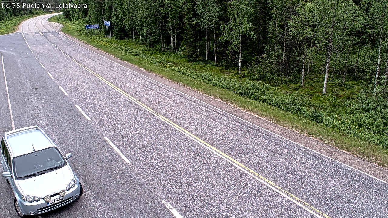 Kelikamerat Kuva Tie 78 Puolanka, Leipivaara, Puolanka, Kainuu