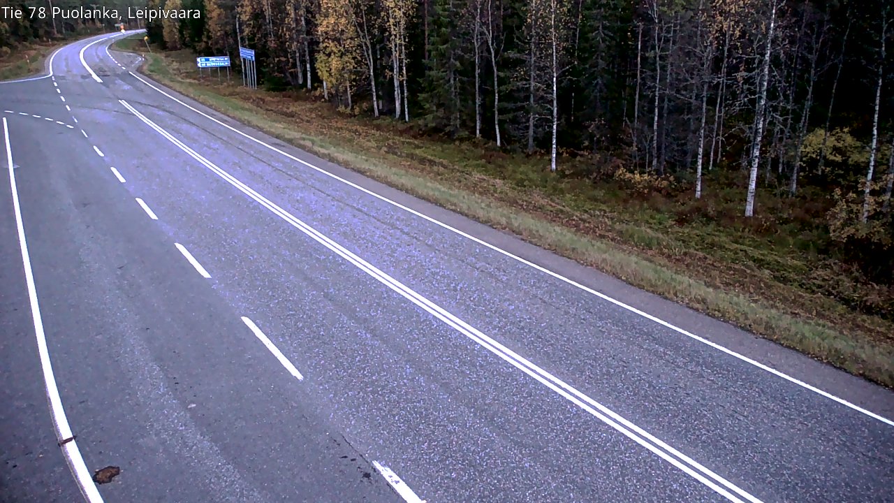 Kelikamerat Kuva Tie 78 Puolanka, Leipivaara, Puolanka, Kainuu