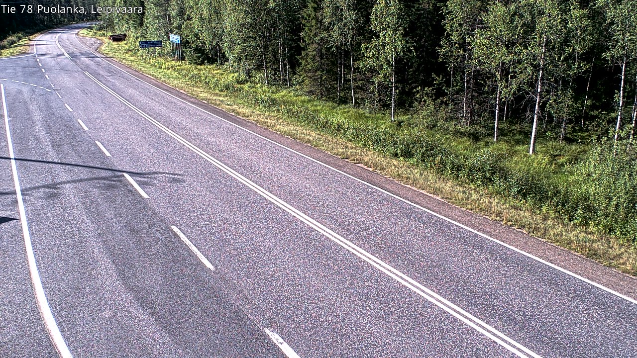 Kelikamerat Kuva Tie 78 Puolanka, Leipivaara, Puolanka, Kainuu