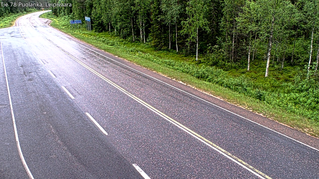 Kelikamerat Kuva Tie 78 Puolanka, Leipivaara, Puolanka, Kainuu