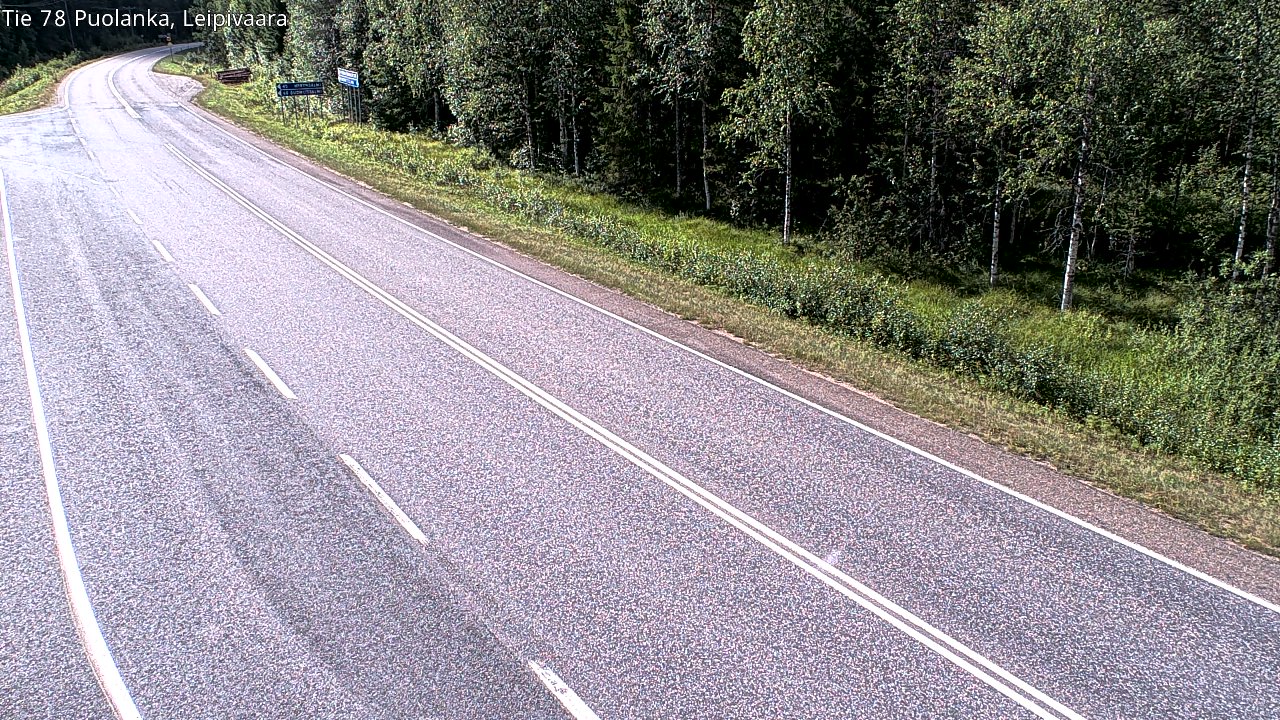 Kelikamerat Kuva Tie 78 Puolanka, Leipivaara, Puolanka, Kainuu