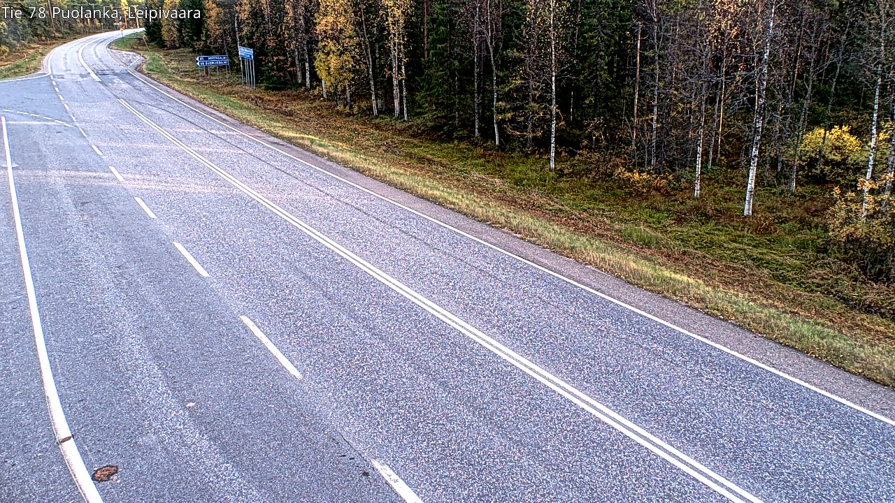 Kelikamerat Kuva Tie 78 Puolanka, Leipivaara, Puolanka, Kainuu