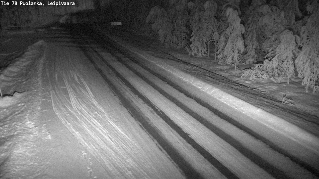 Weather Camera Image Road 78 Puolanka, Leipivaara, Puolanka, Kainuu
