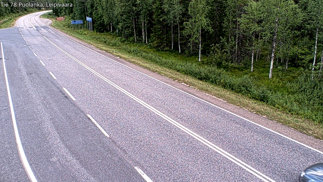 Kelikamerat Kuva Tie 78 Puolanka, Leipivaara, Puolanka, Kainuu