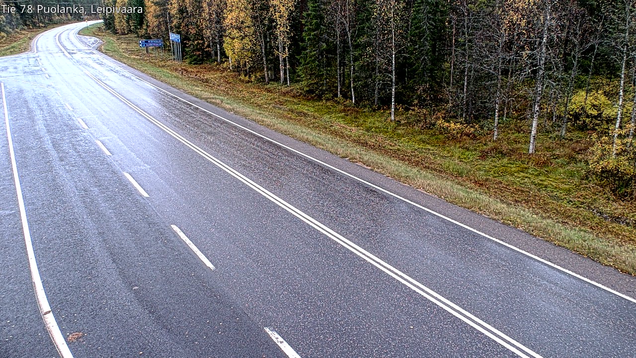 Kelikamerat Kuva Tie 78 Puolanka, Leipivaara, Puolanka, Kainuu