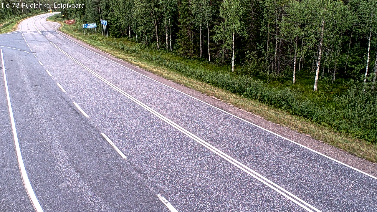 Kelikamerat Kuva Tie 78 Puolanka, Leipivaara, Puolanka, Kainuu