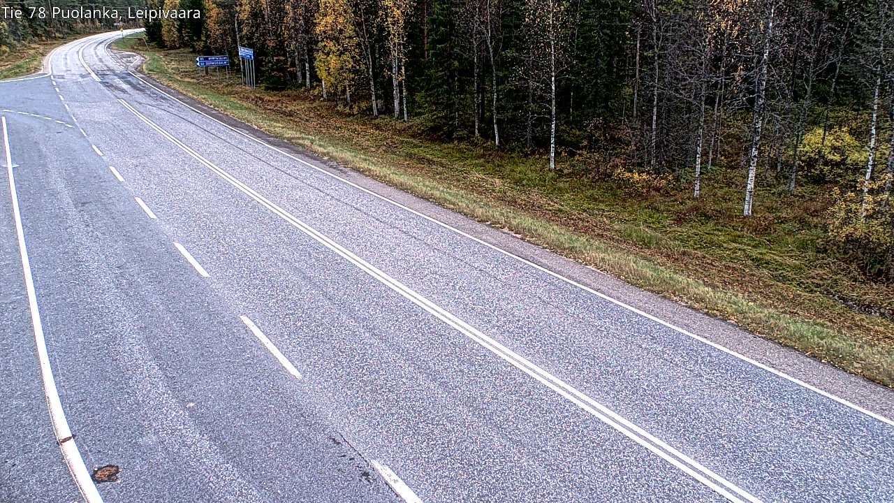 Kelikamerat Kuva Tie 78 Puolanka, Leipivaara, Puolanka, Kainuu