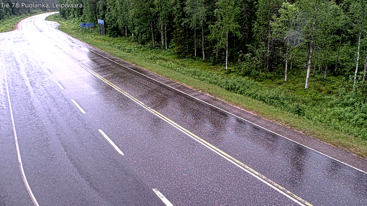 Kelikamerat Kuva Tie 78 Puolanka, Leipivaara, Puolanka, Kainuu