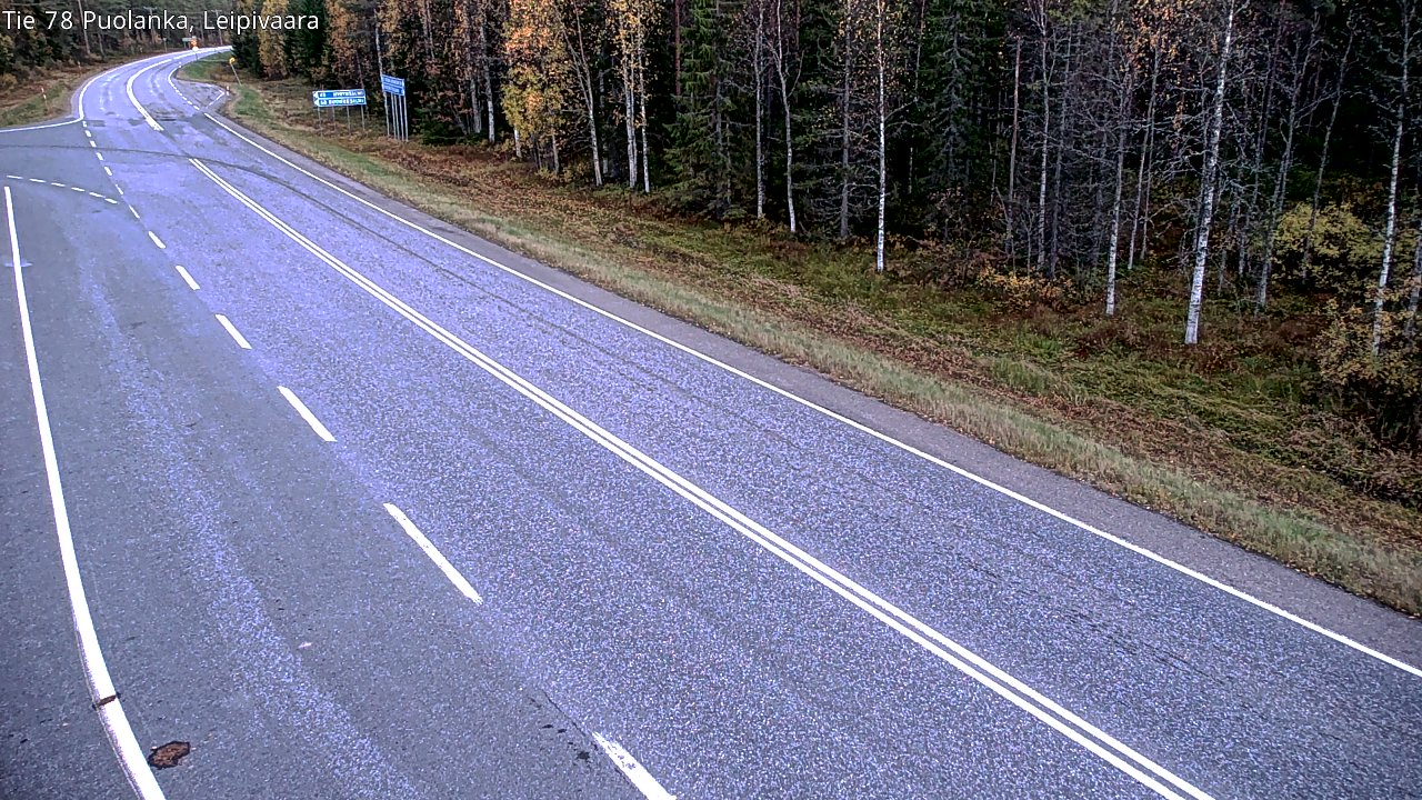 Kelikamerat Kuva Tie 78 Puolanka, Leipivaara, Puolanka, Kainuu