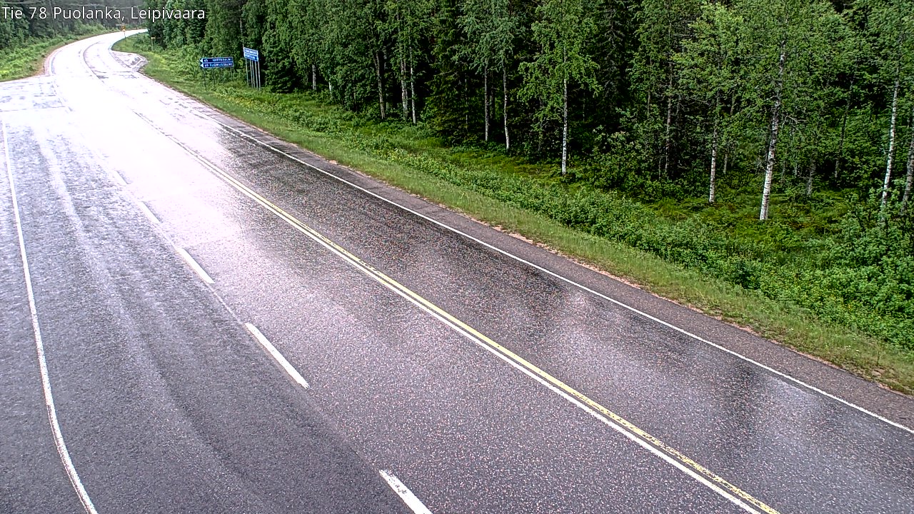 Kelikamerat Kuva Tie 78 Puolanka, Leipivaara, Puolanka, Kainuu