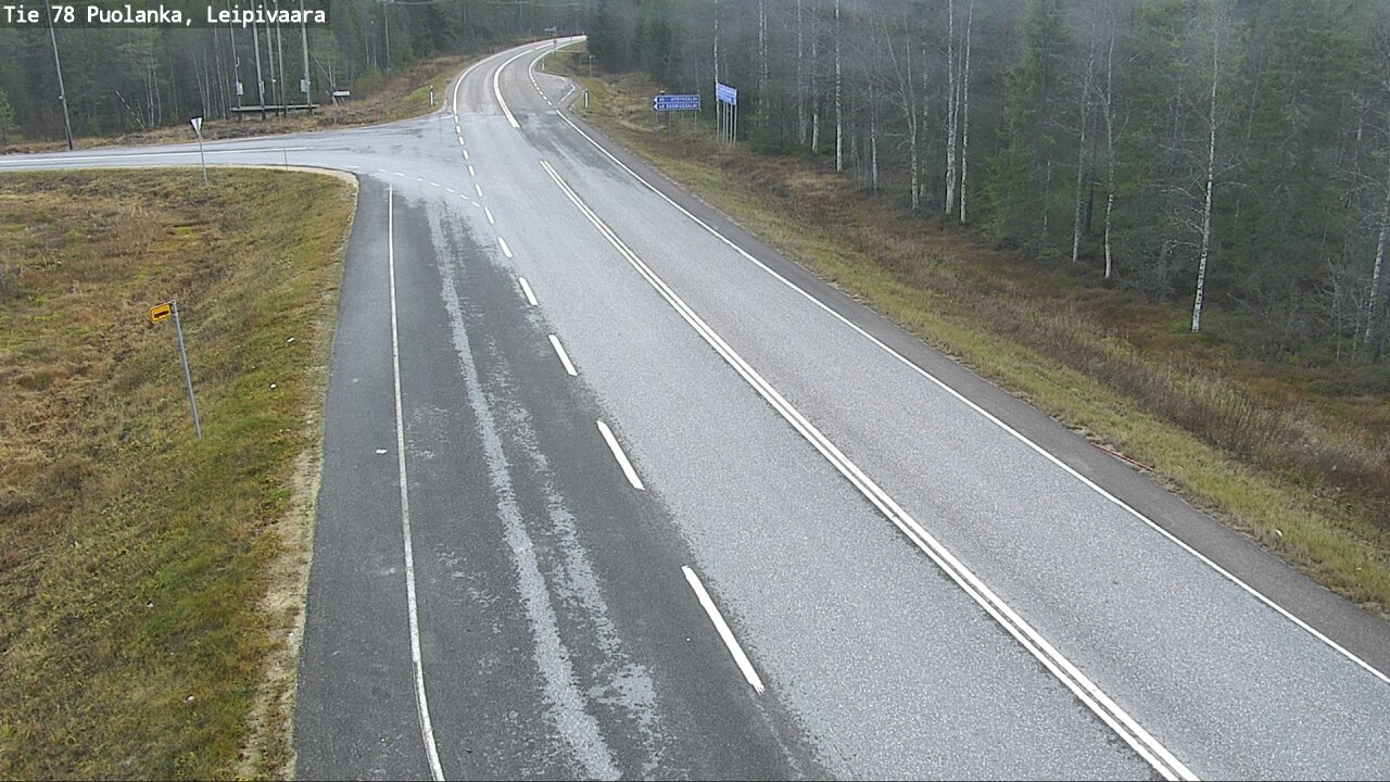 Kelikamerat Kuva Tie 78 Puolanka, Leipivaara, Puolanka, Kainuu