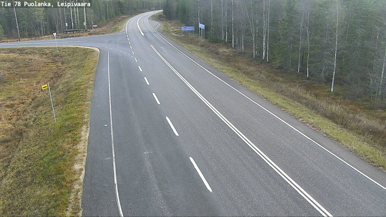 Kelikamerat Kuva Tie 78 Puolanka, Leipivaara, Puolanka, Kainuu