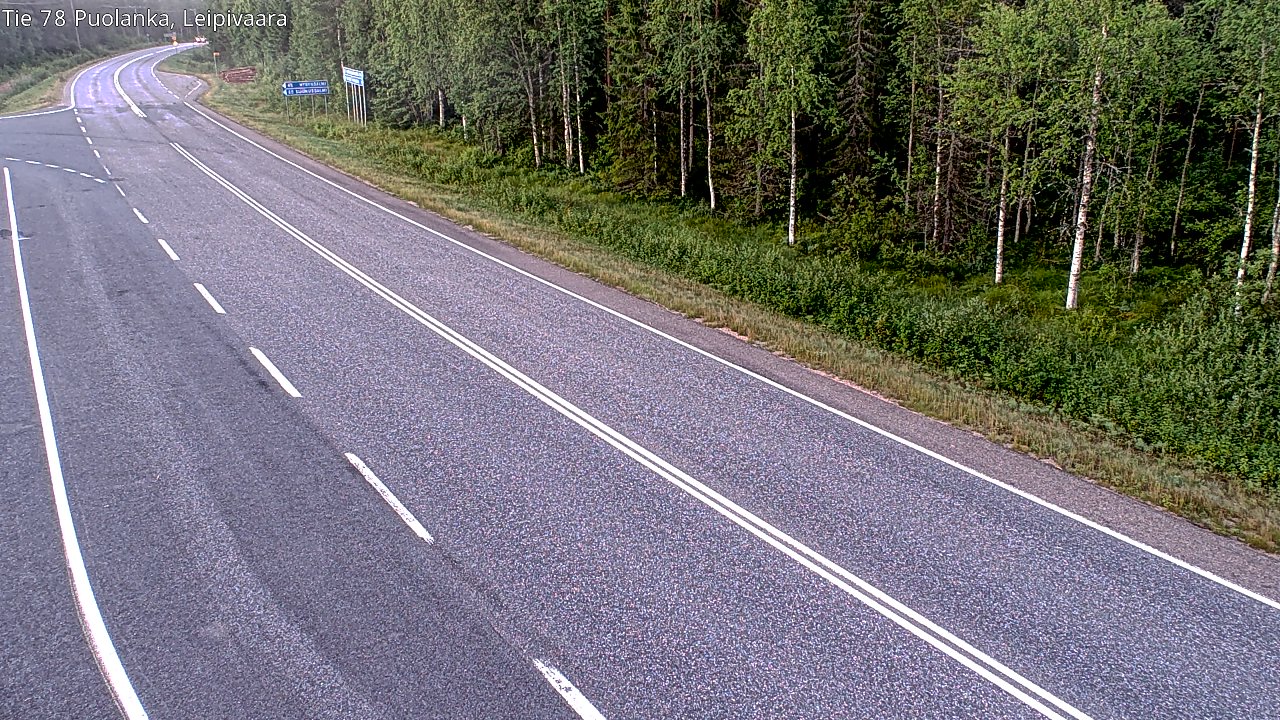 Kelikamerat Kuva Tie 78 Puolanka, Leipivaara, Puolanka, Kainuu