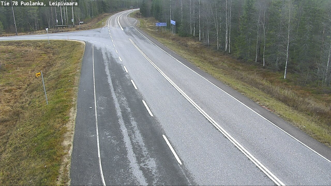 Kelikamerat Kuva Tie 78 Puolanka, Leipivaara, Puolanka, Kainuu