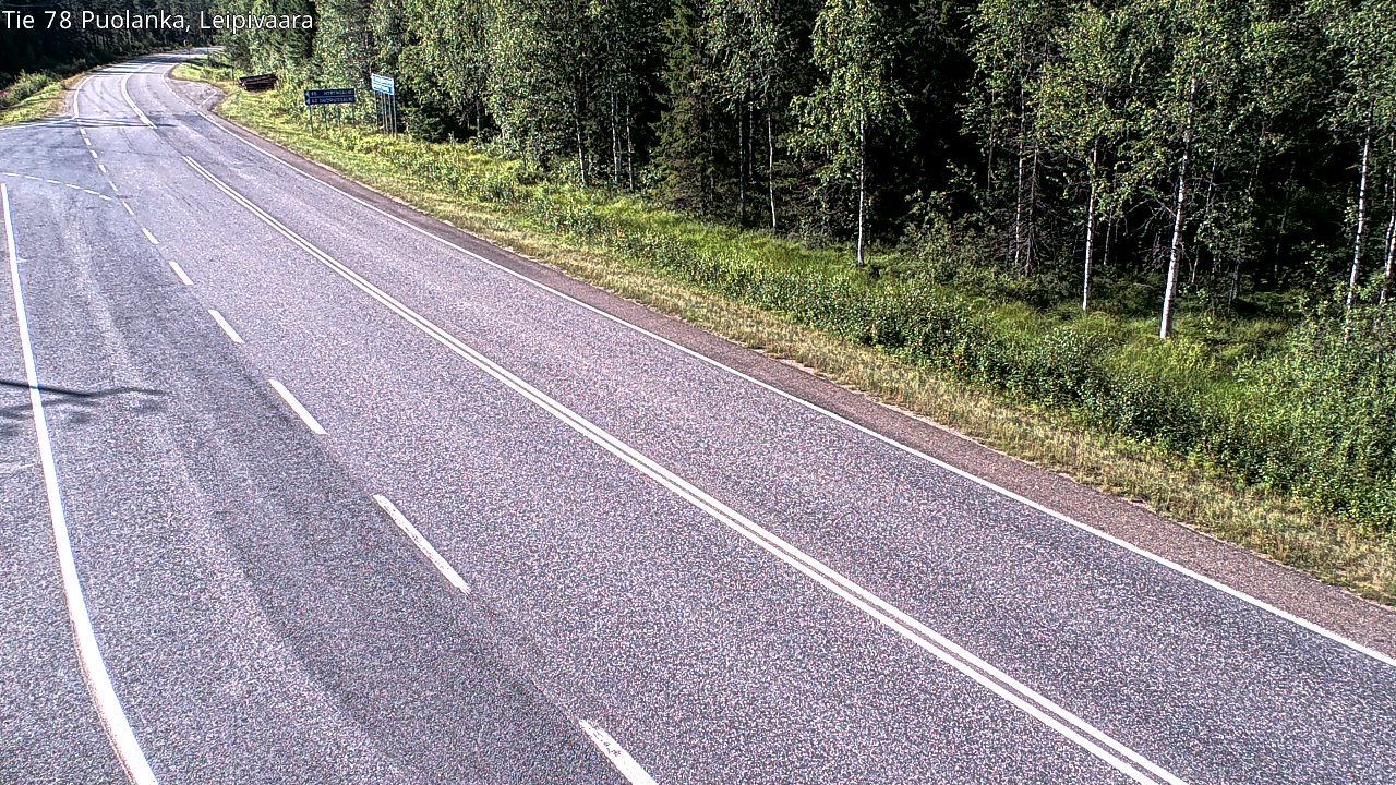 Kelikamerat Kuva Tie 78 Puolanka, Leipivaara, Puolanka, Kainuu