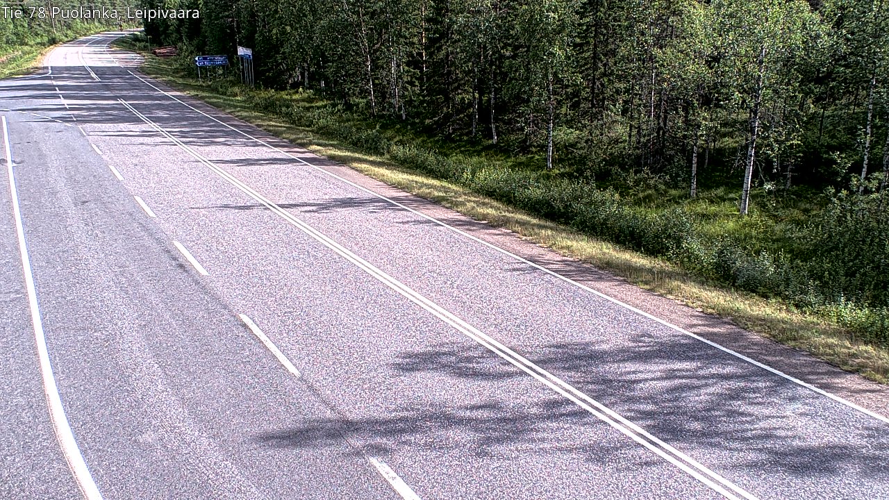 Kelikamerat Kuva Tie 78 Puolanka, Leipivaara, Puolanka, Kainuu