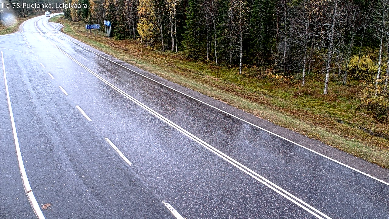Weather Camera Image Road 78 Puolanka, Leipivaara, Puolanka, Kainuu