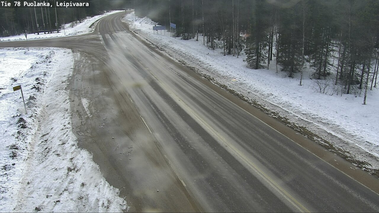 Kelikamerat Kuva Tie 78 Puolanka, Leipivaara, Puolanka, Kainuu