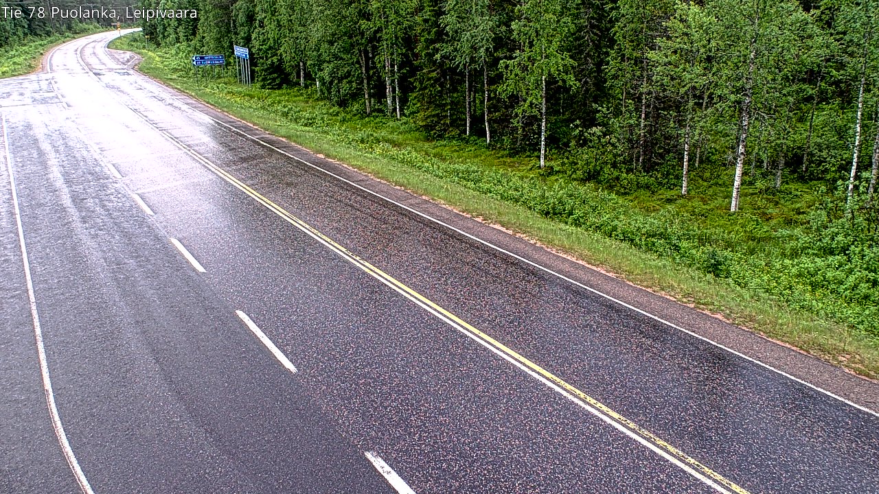 Kelikamerat Kuva Tie 78 Puolanka, Leipivaara, Puolanka, Kainuu