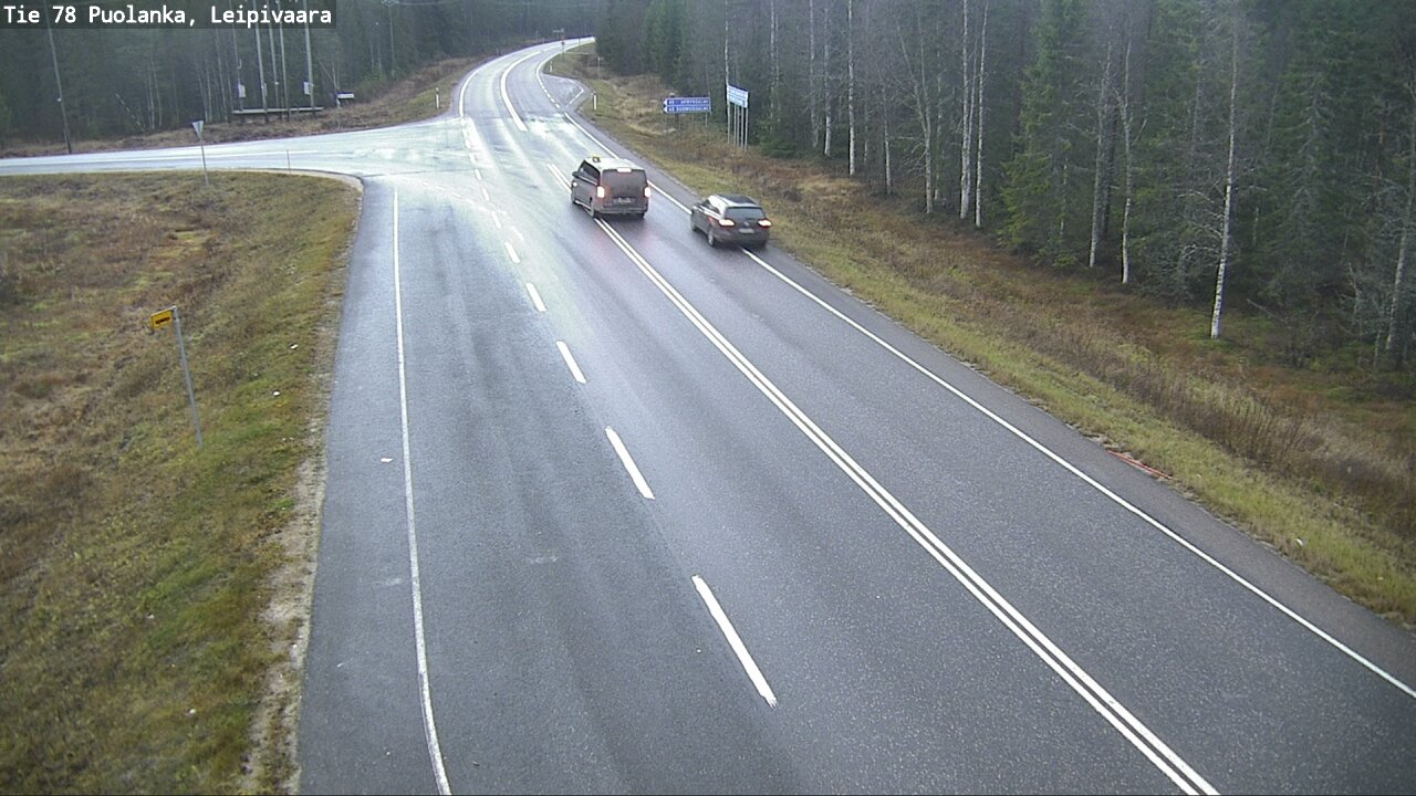 Kelikamerat Kuva Tie 78 Puolanka, Leipivaara, Puolanka, Kainuu