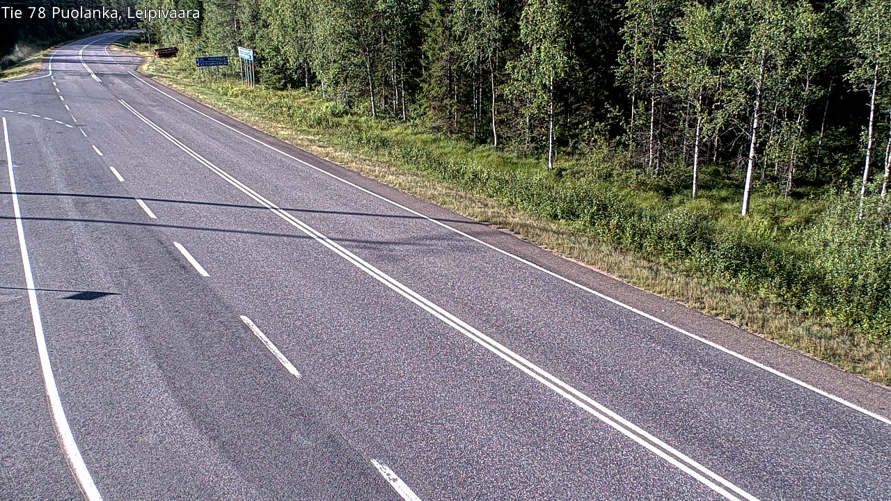 Kelikamerat Kuva Tie 78 Puolanka, Leipivaara, Puolanka, Kainuu
