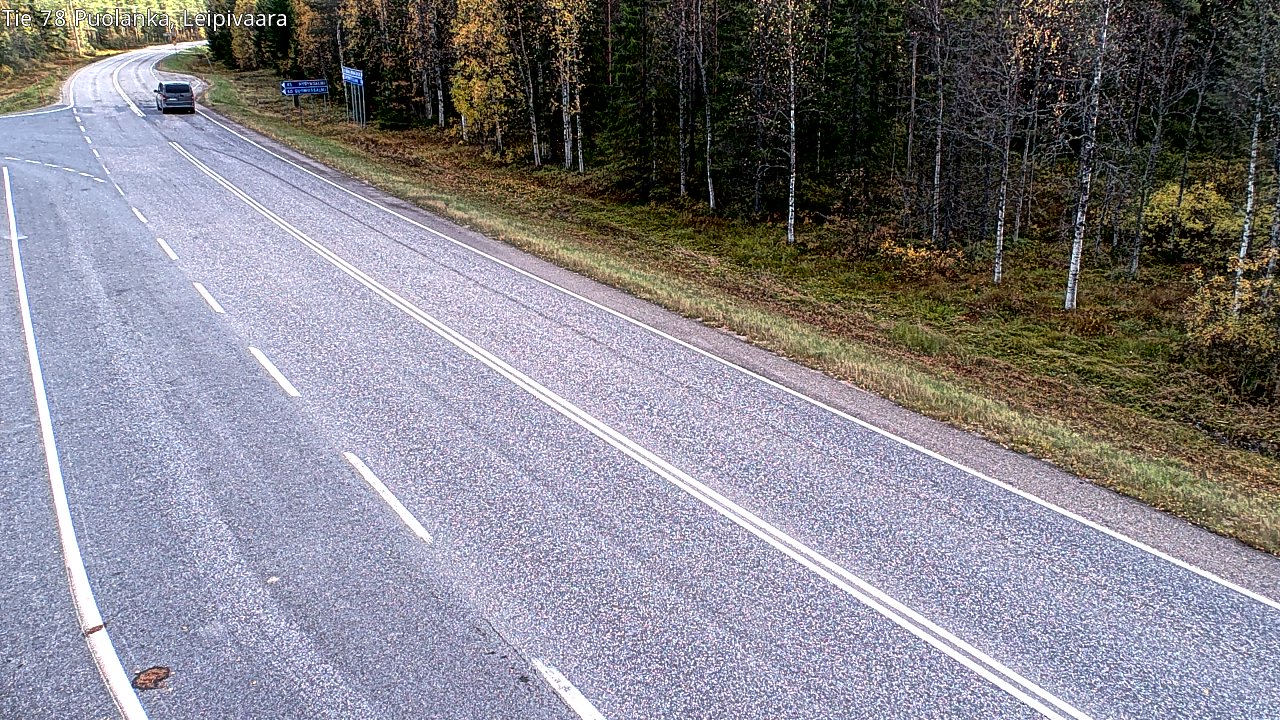 Kelikamerat Kuva Tie 78 Puolanka, Leipivaara, Puolanka, Kainuu