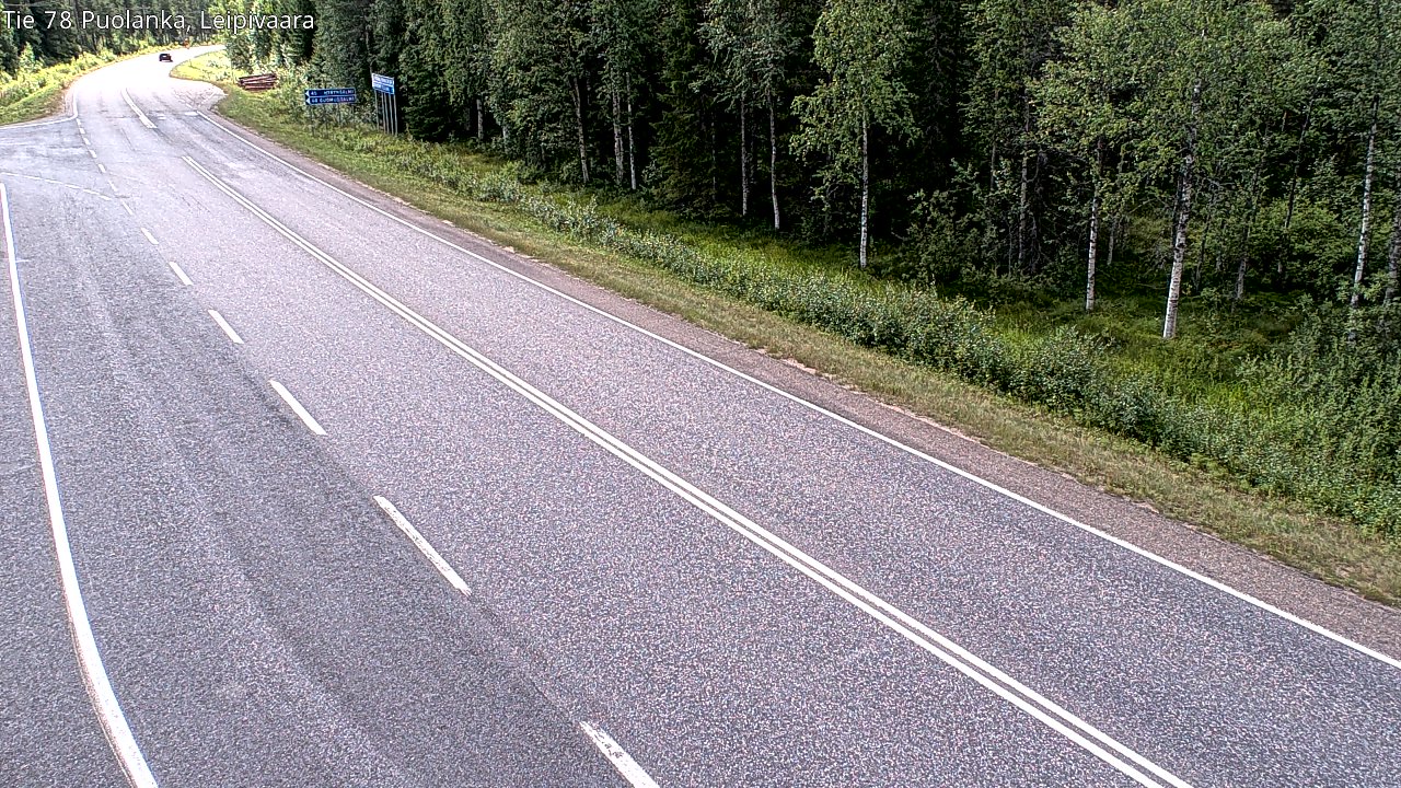 Kelikamerat Kuva Tie 78 Puolanka, Leipivaara, Puolanka, Kainuu
