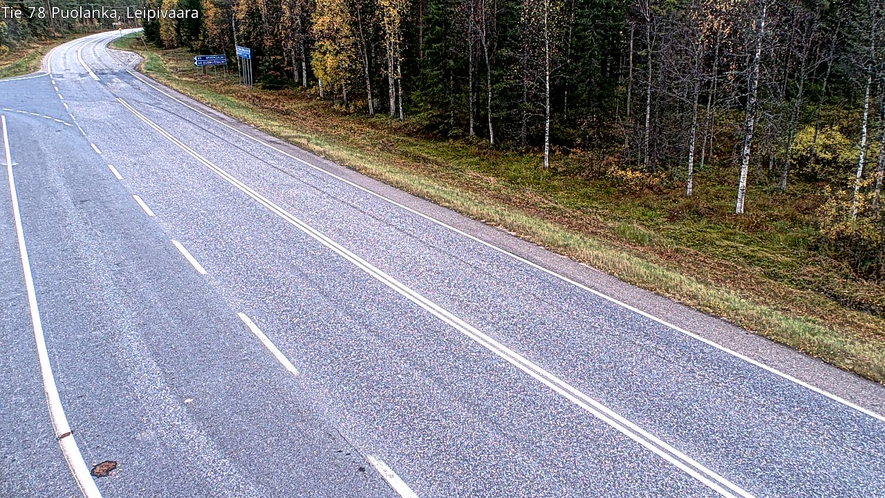 Kelikamerat Kuva Tie 78 Puolanka, Leipivaara, Puolanka, Kainuu