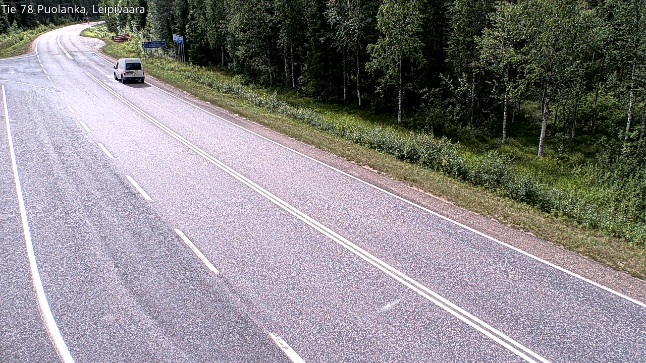 Kelikamerat Kuva Tie 78 Puolanka, Leipivaara, Puolanka, Kainuu