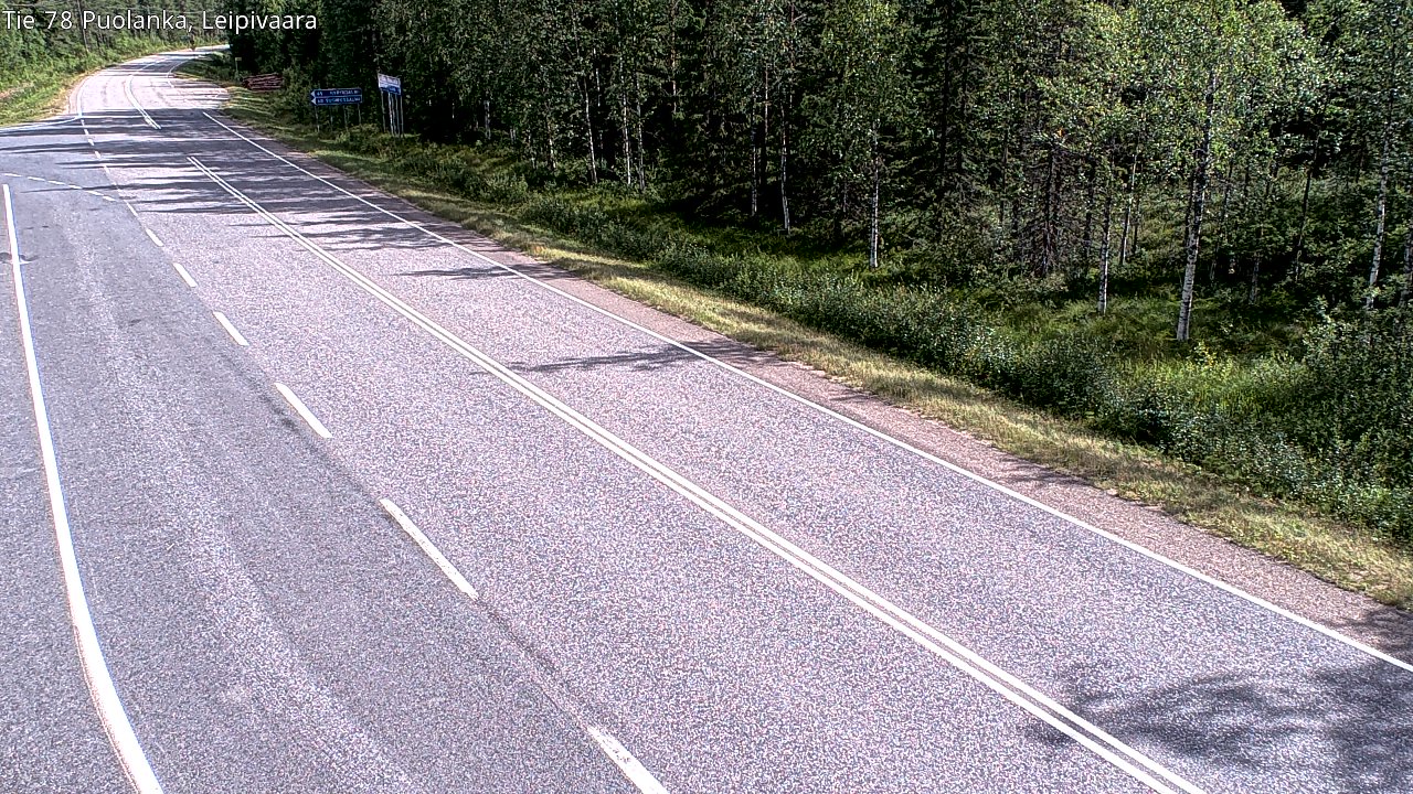 Kelikamerat Kuva Tie 78 Puolanka, Leipivaara, Puolanka, Kainuu