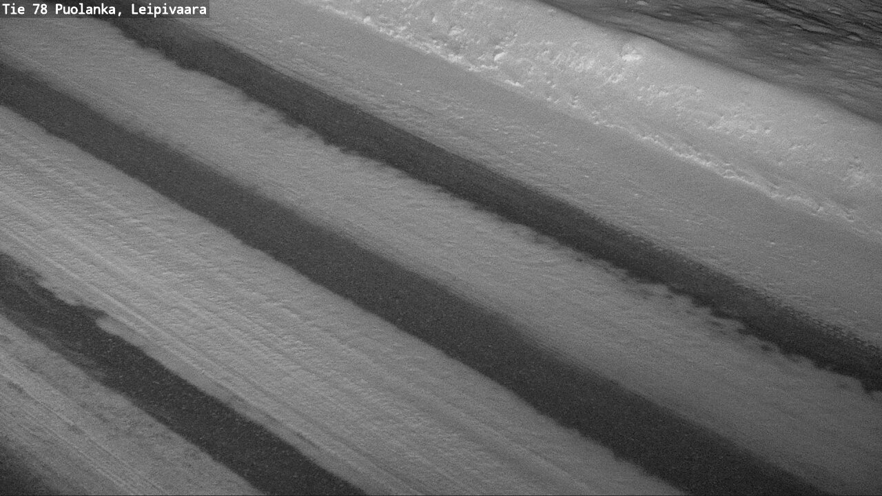 Weather Camera Image Väg 78 Puolango, Leipivaara, Puolanka, Kainuu