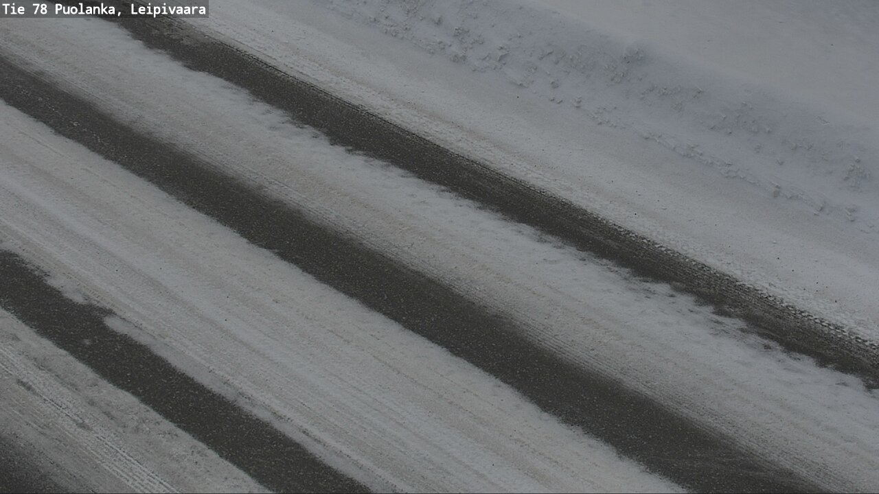 Weather Camera Image Väg 78 Puolango, Leipivaara, Puolanka, Kainuu