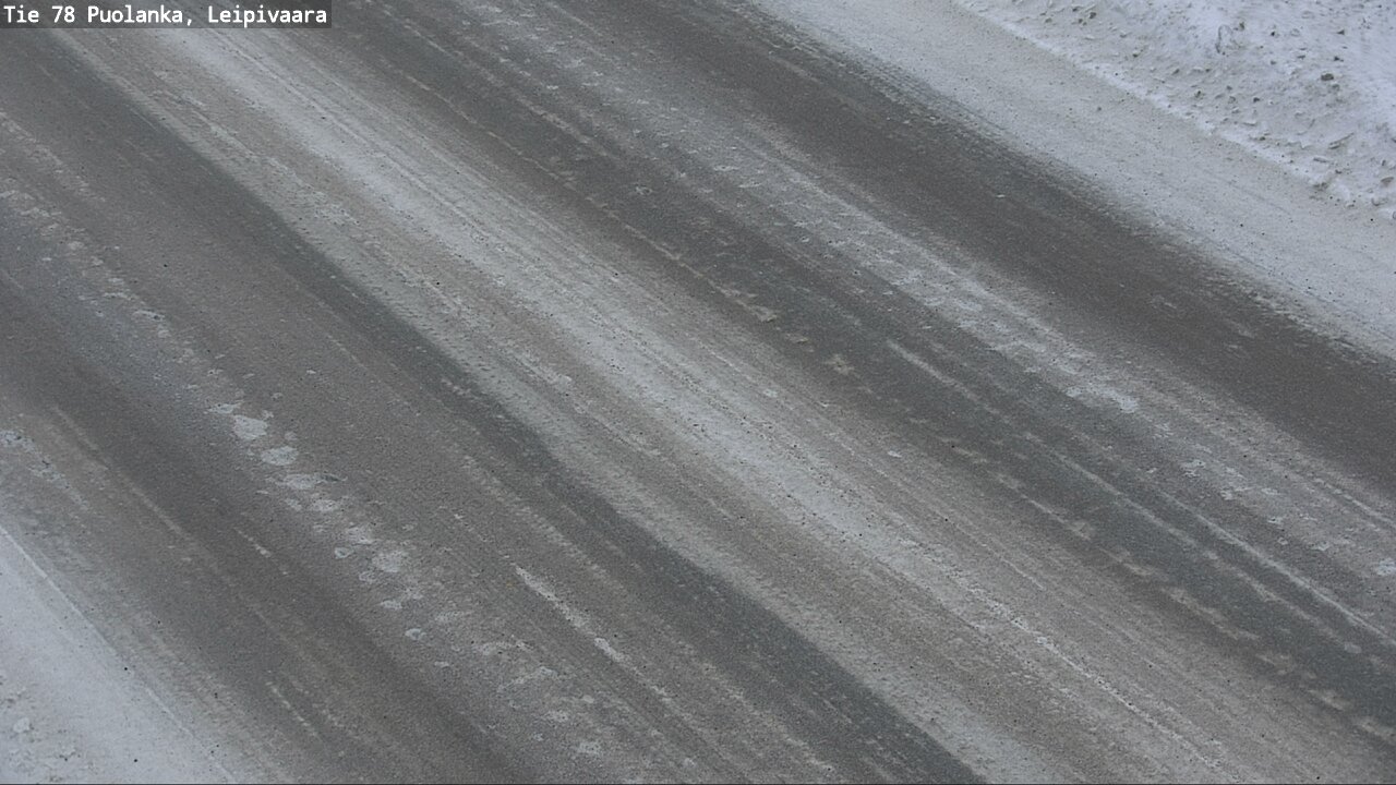 Weather Camera Image Road 78 Puolanka, Leipivaara, Puolanka, Kainuu