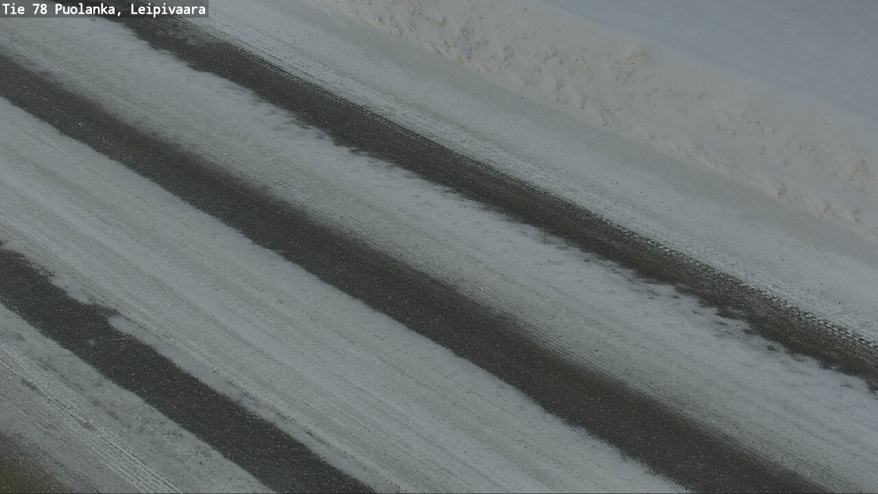 Weather Camera Image Väg 78 Puolango, Leipivaara, Puolanka, Kainuu
