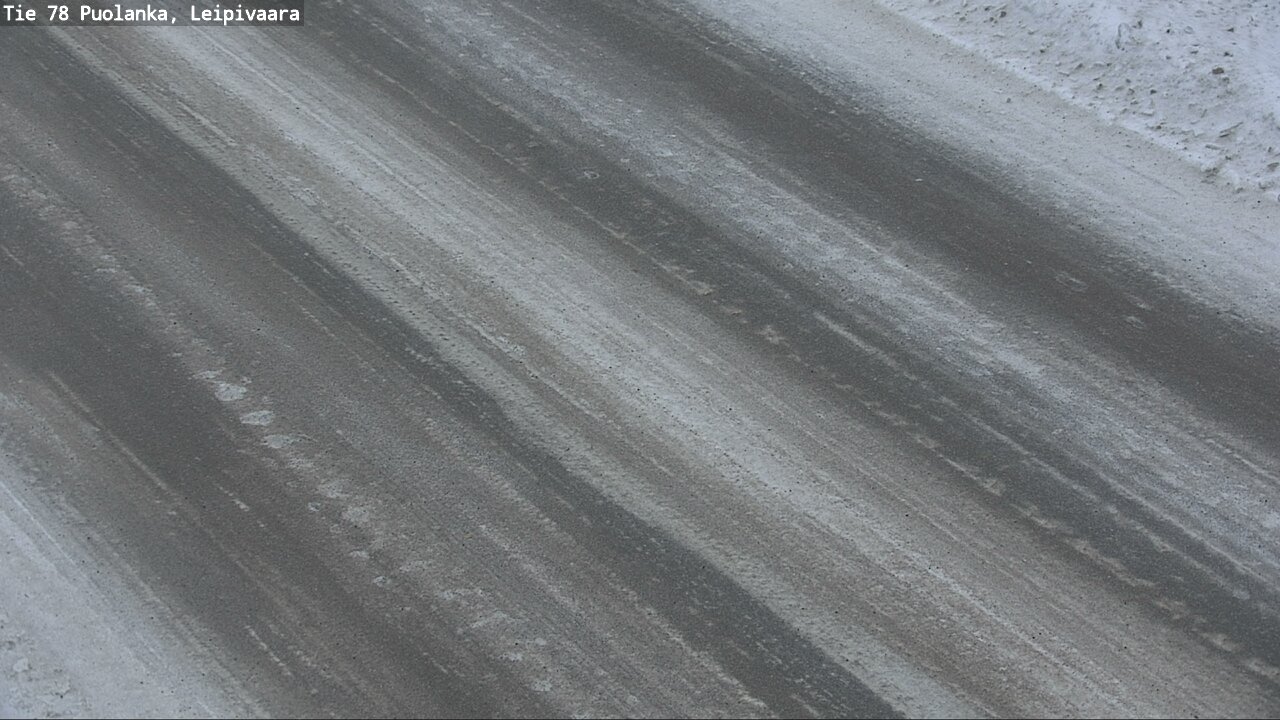 Weather Camera Image Road 78 Puolanka, Leipivaara, Puolanka, Kainuu