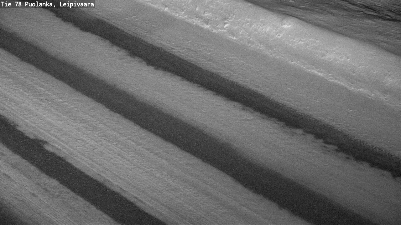 Weather Camera Image Väg 78 Puolango, Leipivaara, Puolanka, Kainuu