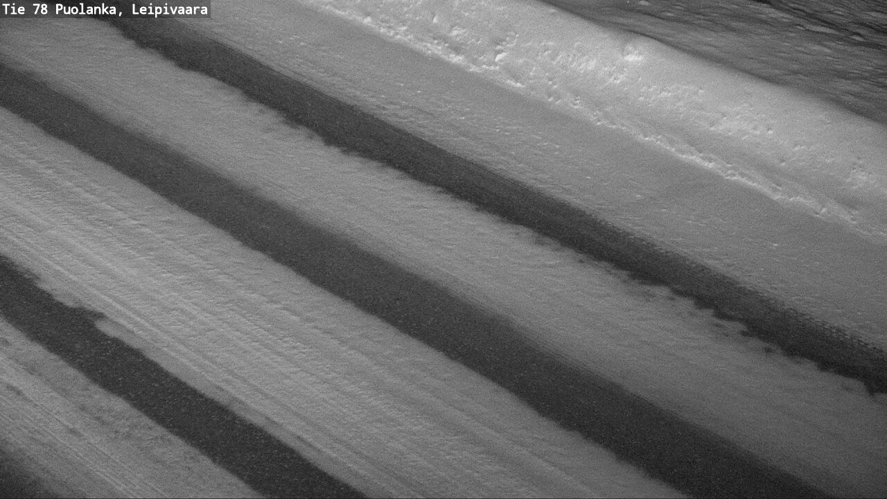 Weather Camera Image Väg 78 Puolango, Leipivaara, Puolanka, Kainuu