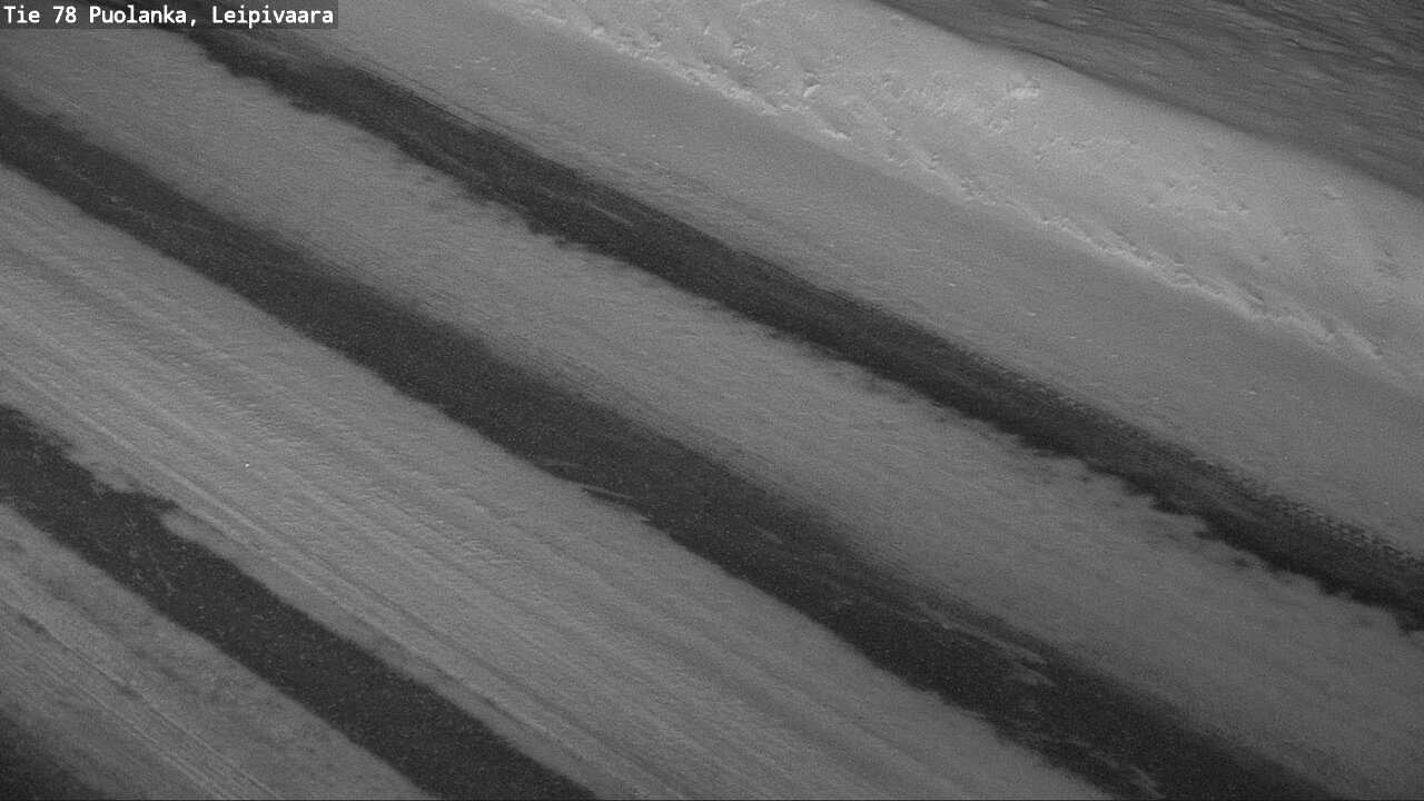 Weather Camera Image Väg 78 Puolango, Leipivaara, Puolanka, Kainuu