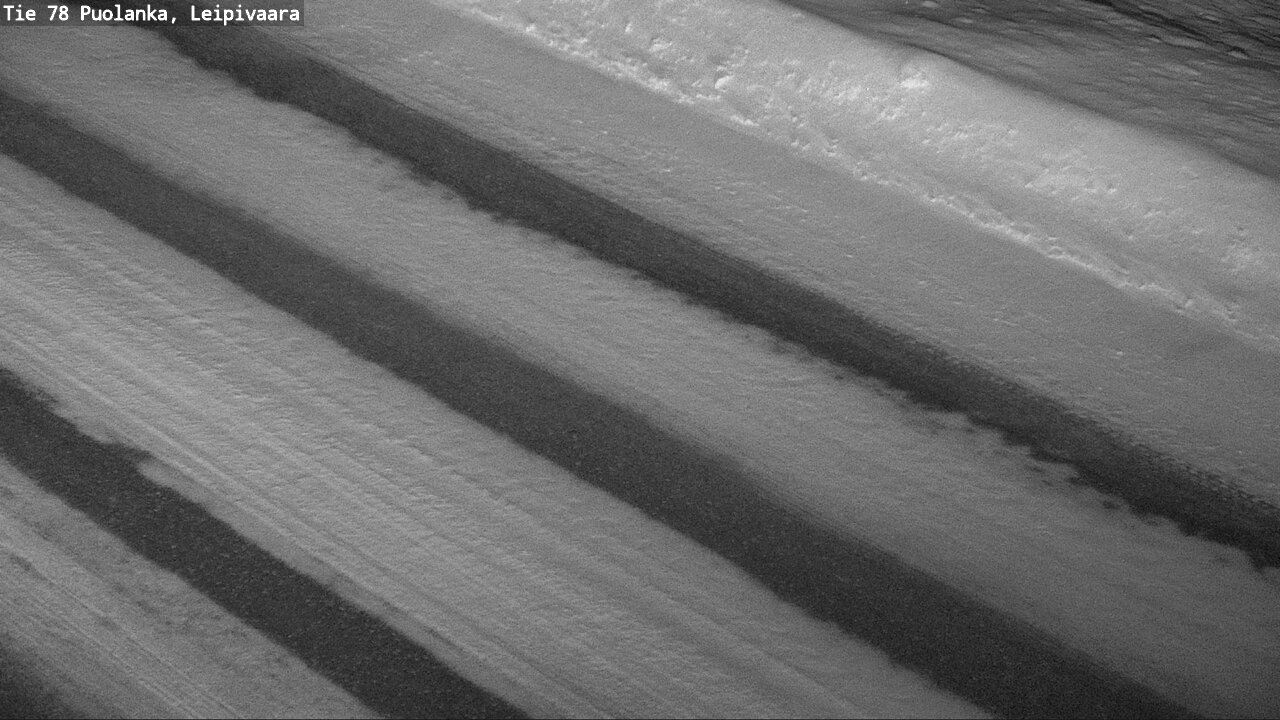 Weather Camera Image Väg 78 Puolango, Leipivaara, Puolanka, Kainuu