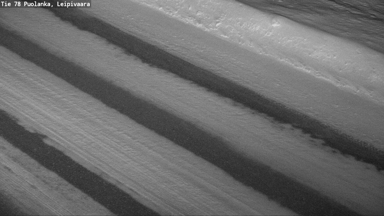 Weather Camera Image Väg 78 Puolango, Leipivaara, Puolanka, Kainuu