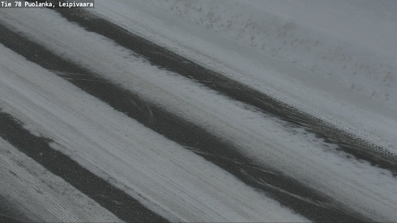 Weather Camera Image Väg 78 Puolango, Leipivaara, Puolanka, Kainuu