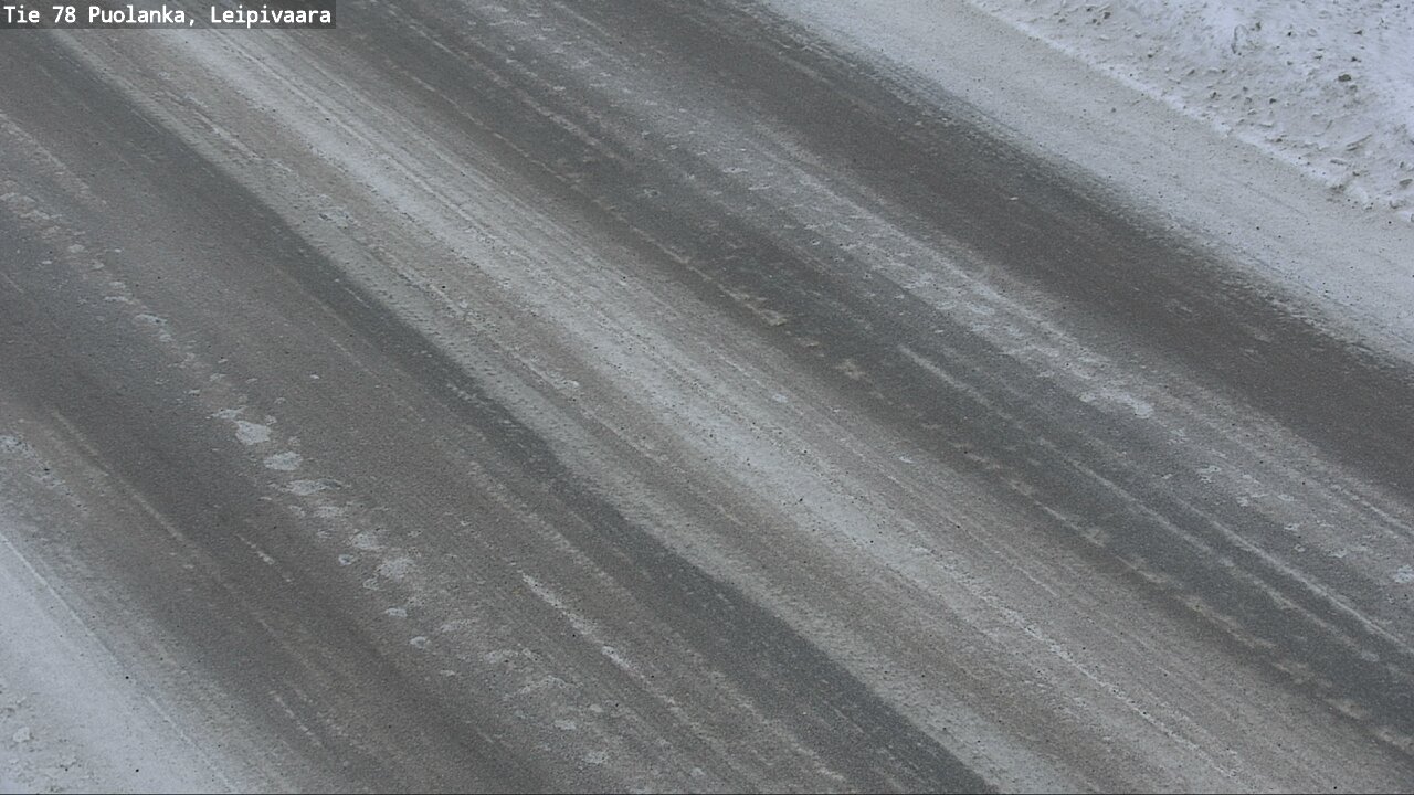 Weather Camera Image Road 78 Puolanka, Leipivaara, Puolanka, Kainuu